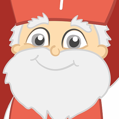 4/8    Detail ilustrovaného Mikuláše z pexesa