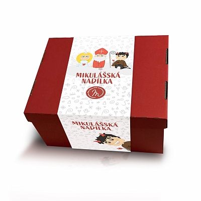 7/8    Papírový rukáv kolem krabice