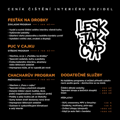 3/6    Přehledný ceník služeb