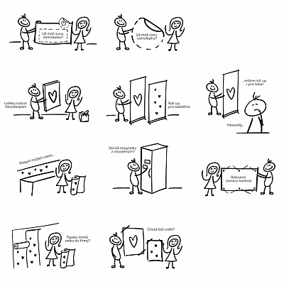 34/35    Ilustrace postaviček - AdPrints