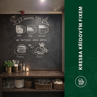 2/8    Kresba v interiéru Viktorky