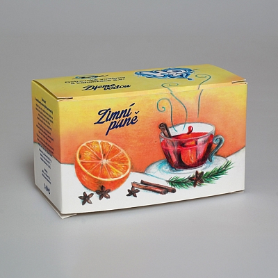 42/44    Čajová krabička s vlastní ilustrací pastelkami pro OVAK.