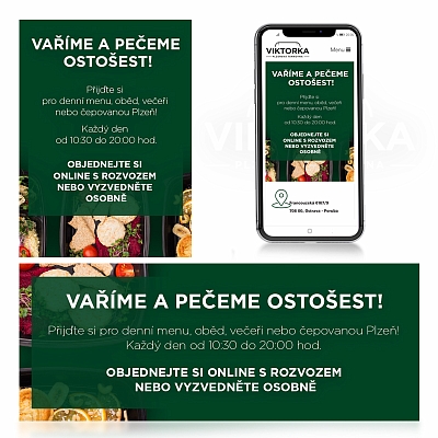 2/17    Webové bannery pro restauraci Viktorka - Plzeňská tankovna v Ostravě-Porubě